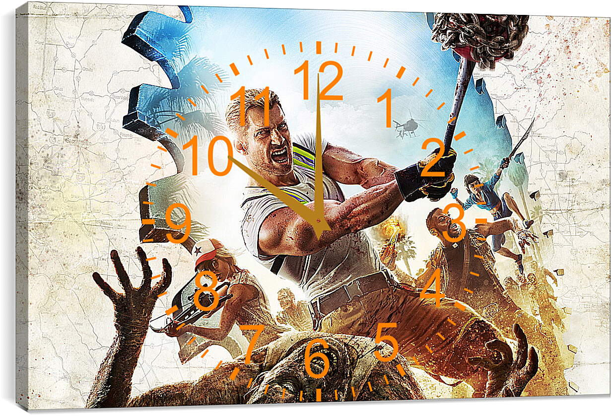 Часы картина - Dead Island 2
