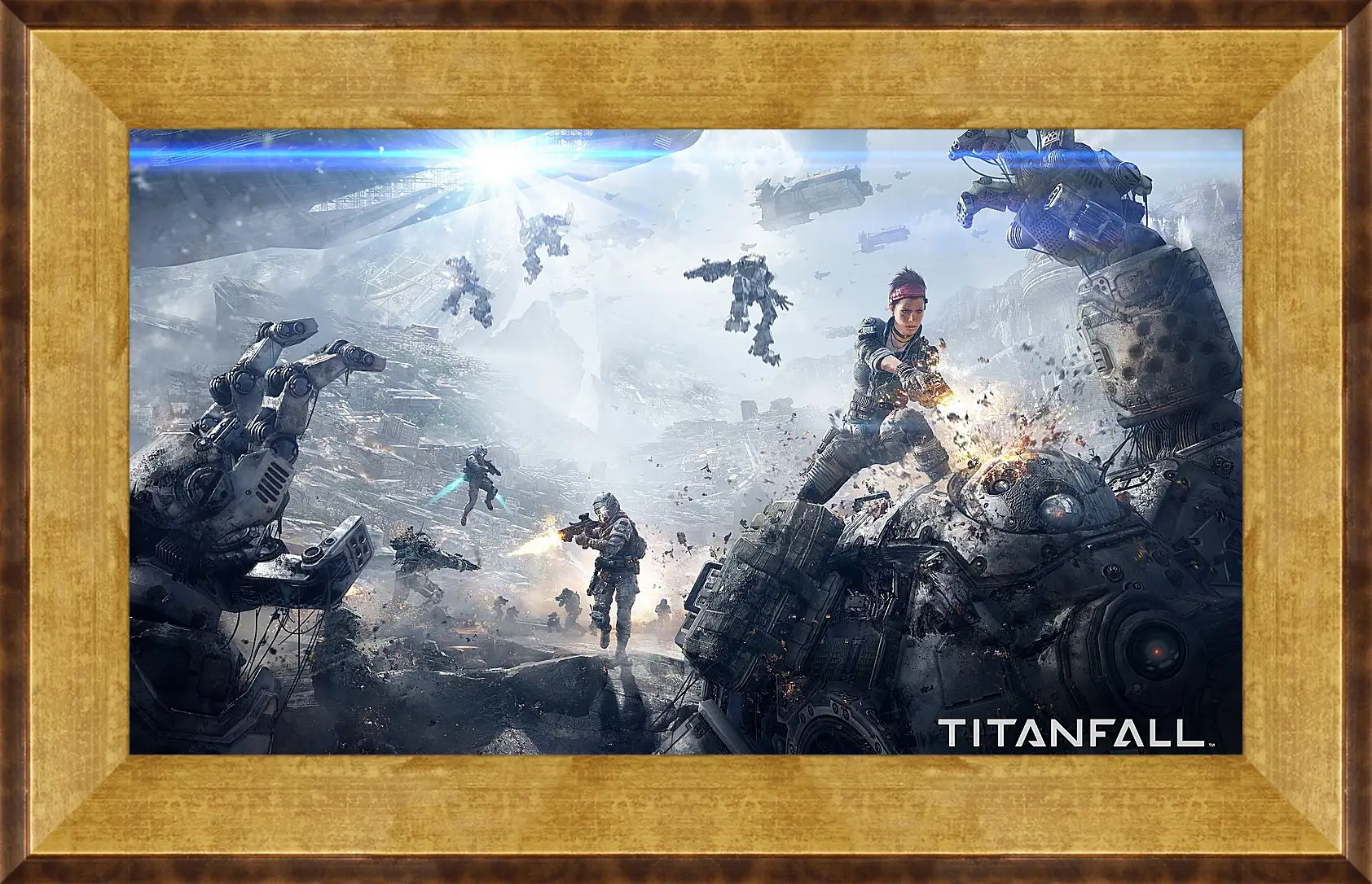 Картина в раме - Titanfall
