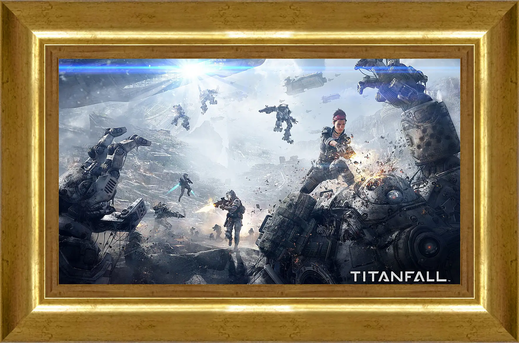 Картина в раме - Titanfall
