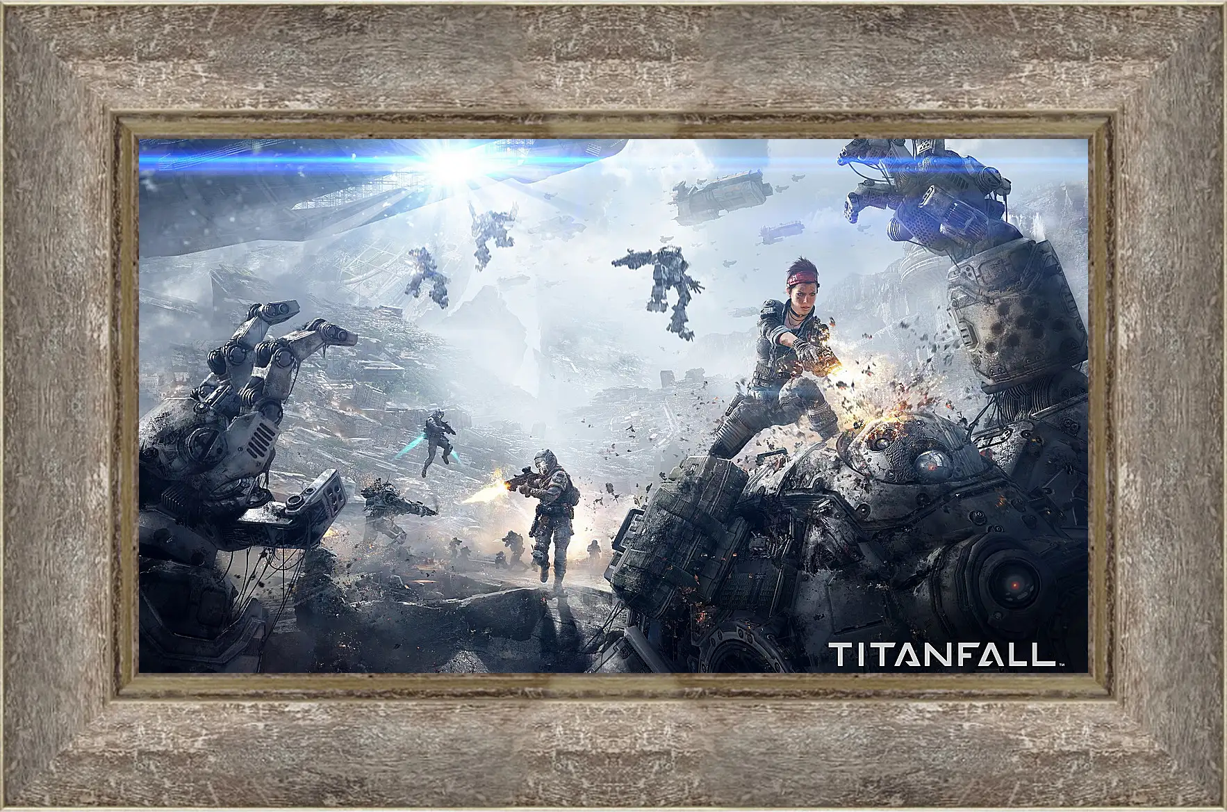 Картина в раме - Titanfall
