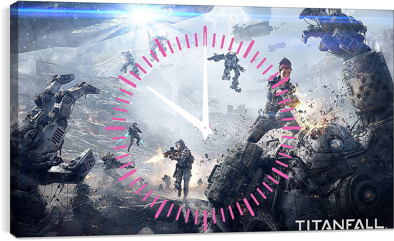 Часы картина - Titanfall
