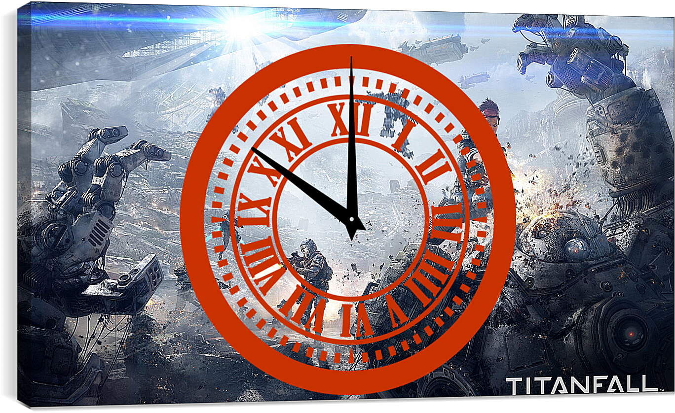 Часы картина - Titanfall
