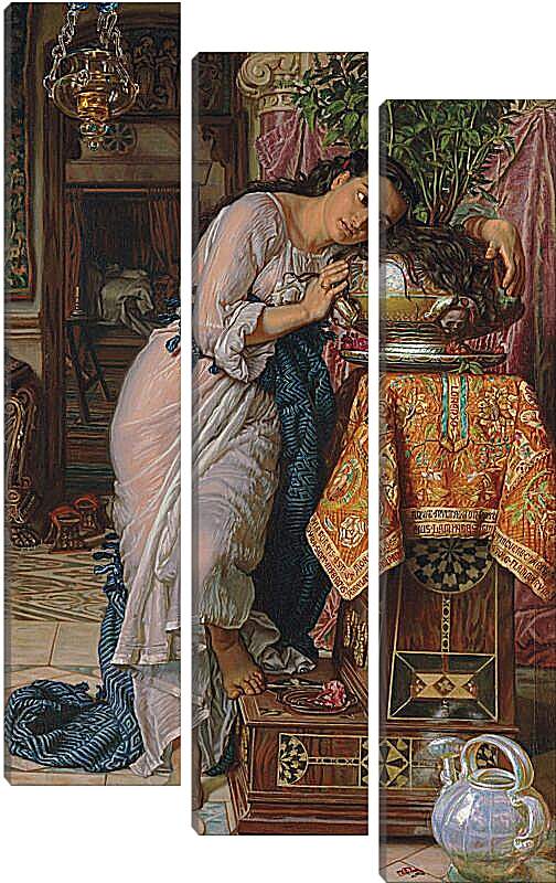 Модульная картина - Изабелла и горшок с базиликом. Уильям Холман Хант