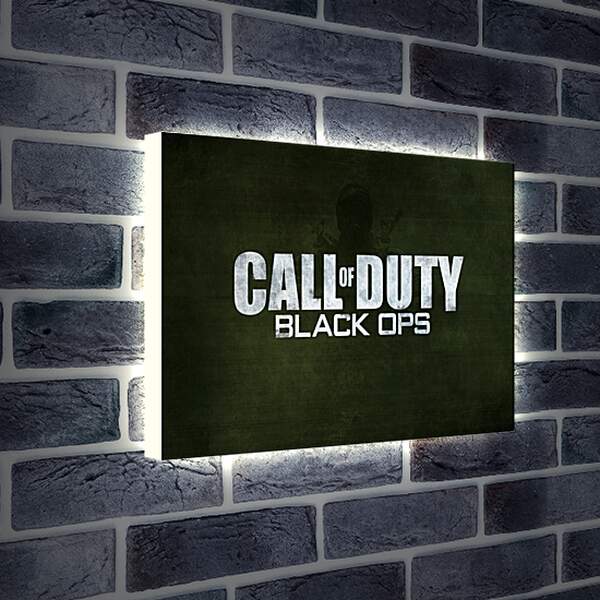 Лайтбокс световая панель - Call Of Duty: Black Ops
