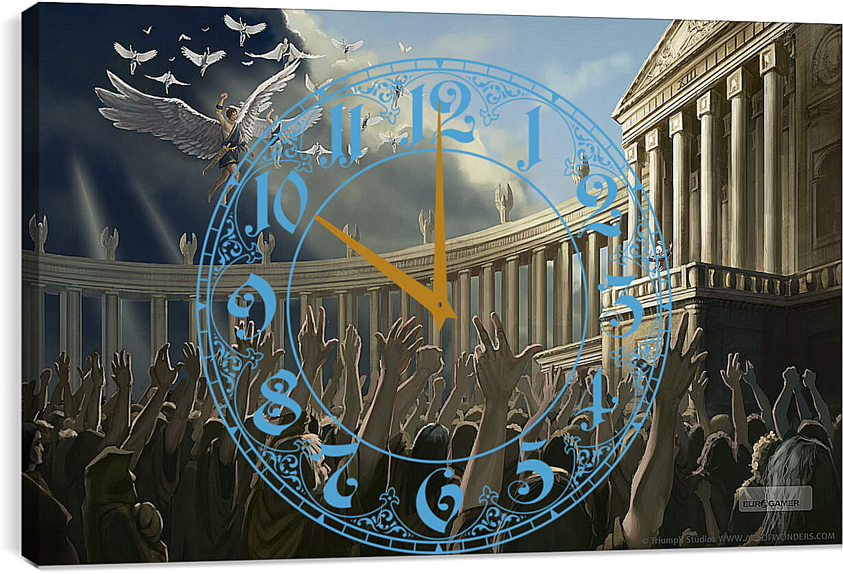 Часы картина - Age Of Wonders III
