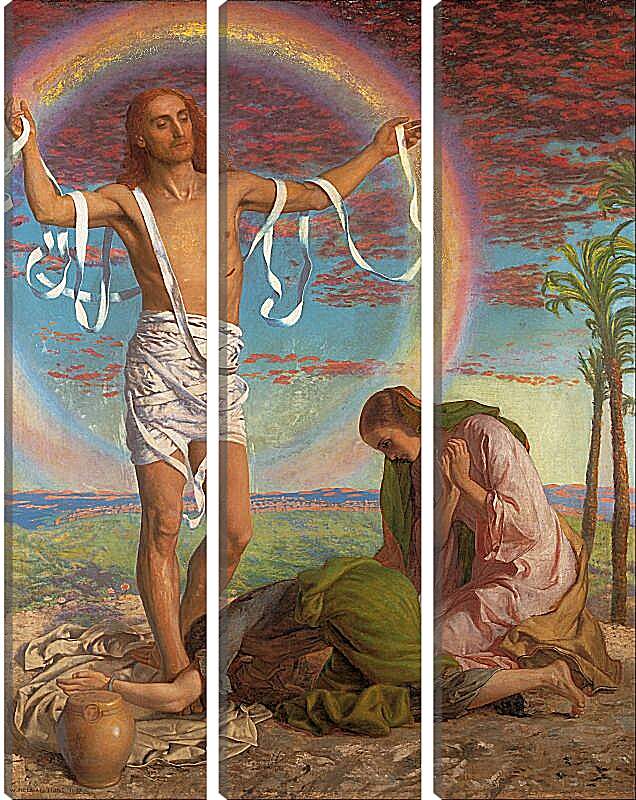 Модульная картина - Иисус Христос и две Марии. Уильям Холман Хант