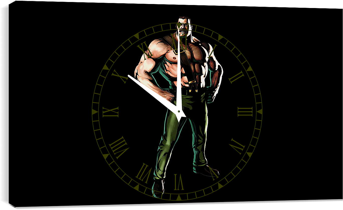 Часы картина - Marvel Vs. Capcom
