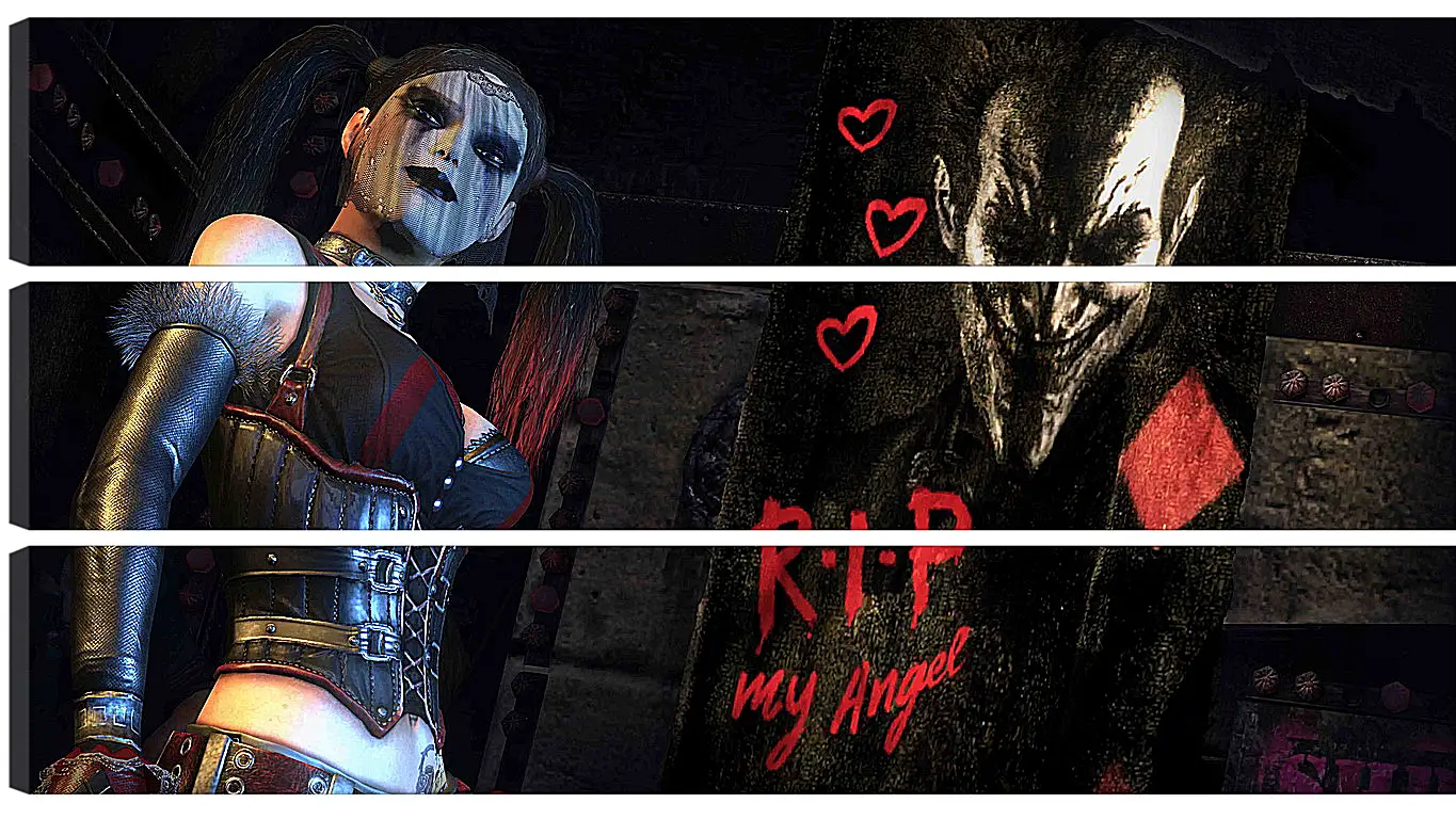 Модульная картина - Batman: Arkham City