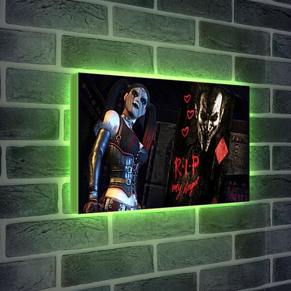 Лайтбокс световая панель - Batman: Arkham City