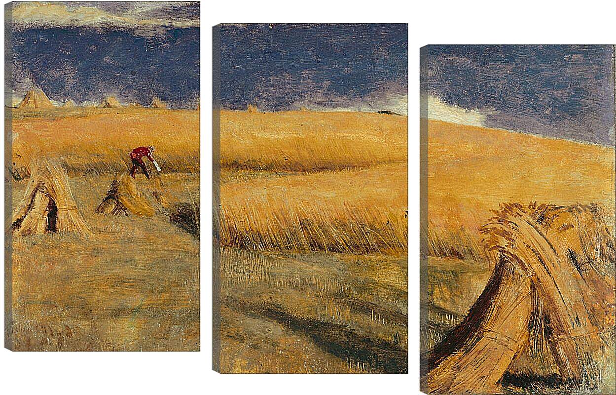 Модульная картина - Кукурузное поле в Юэлле. Уильям Холман Хант