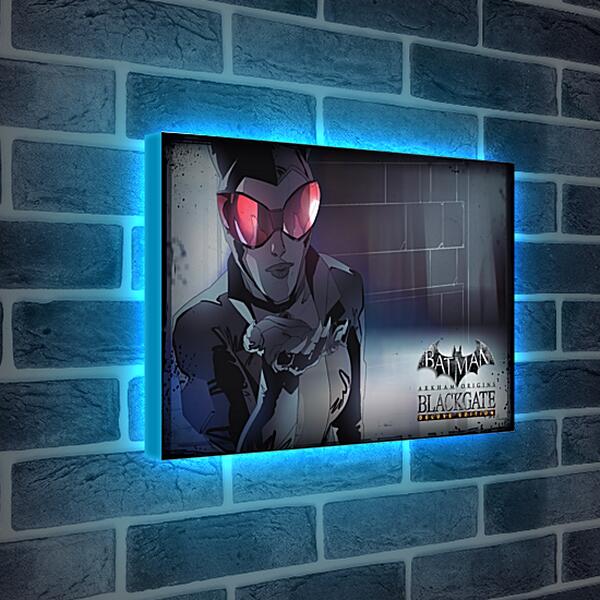 Лайтбокс световая панель - Batman: Arkham Origins Blackgate