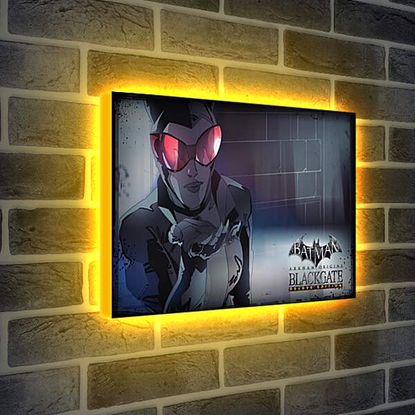 Лайтбокс световая панель - Batman: Arkham Origins Blackgate