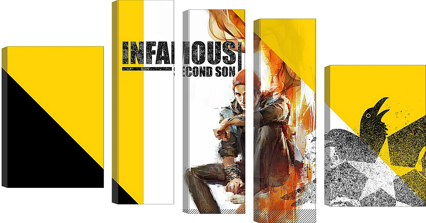 Модульная картина - InFamous: Second Son
