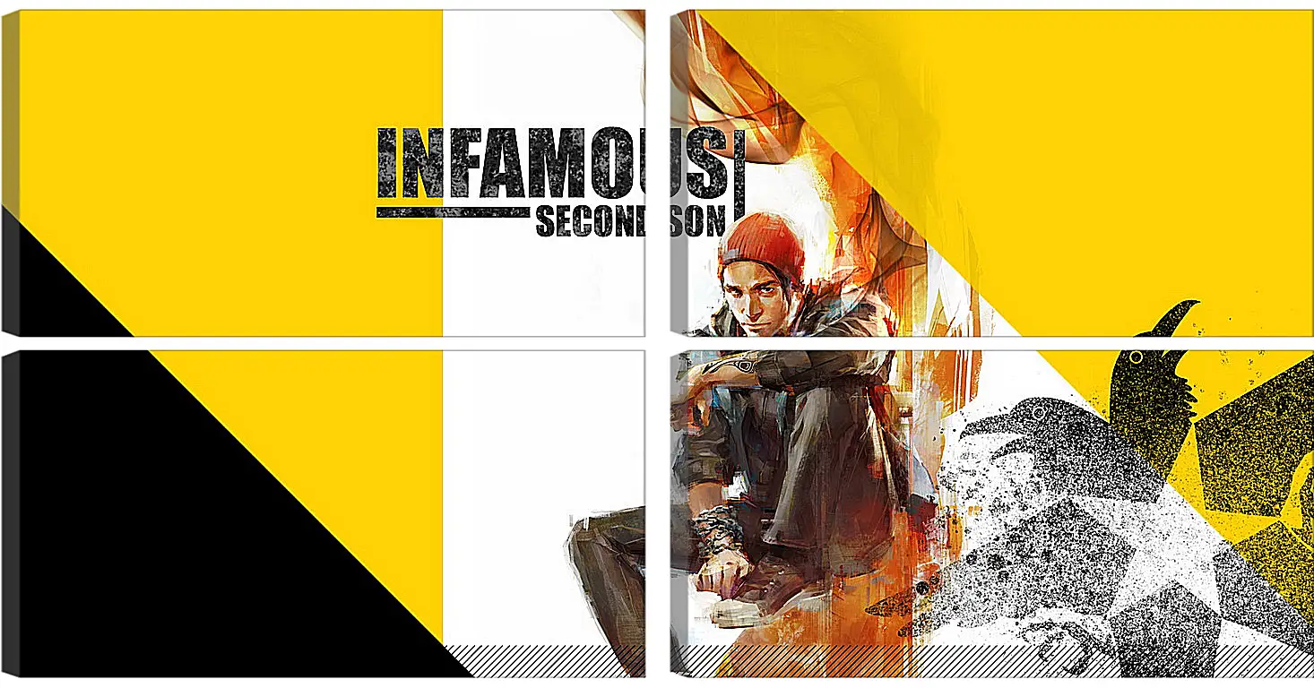 Модульная картина - InFamous: Second Son
