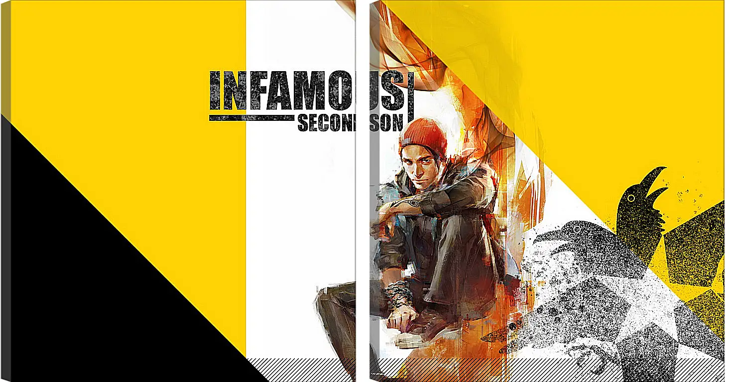 Модульная картина - InFamous: Second Son
