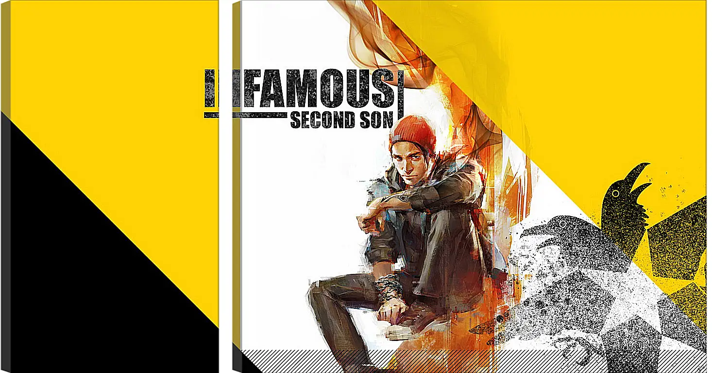 Модульная картина - InFamous: Second Son
