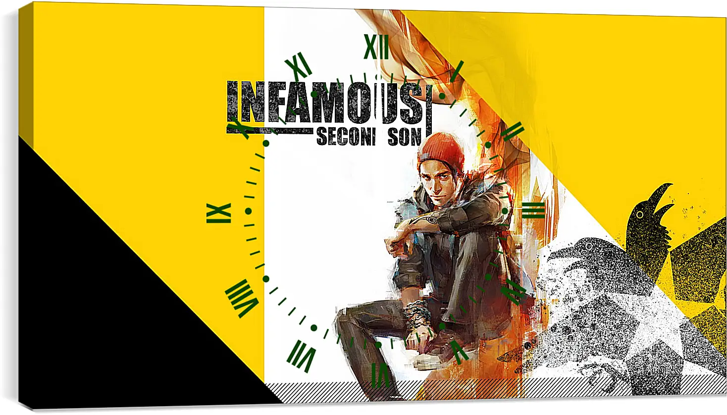 Часы картина - InFamous: Second Son
