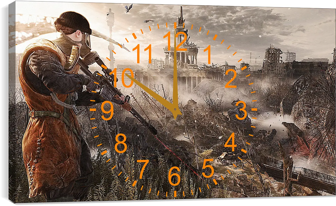 Часы картина - Metro: Last Light
