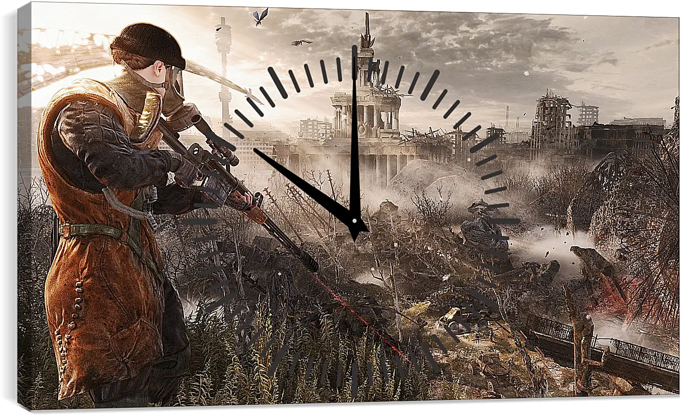 Часы картина - Metro: Last Light
