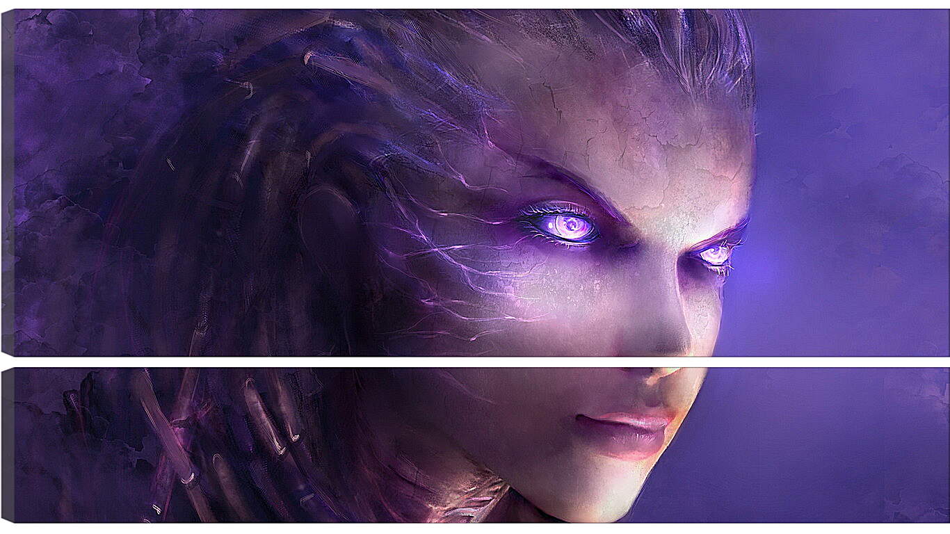 Модульная картина - StarCraft II: Heart Of The Swarm
