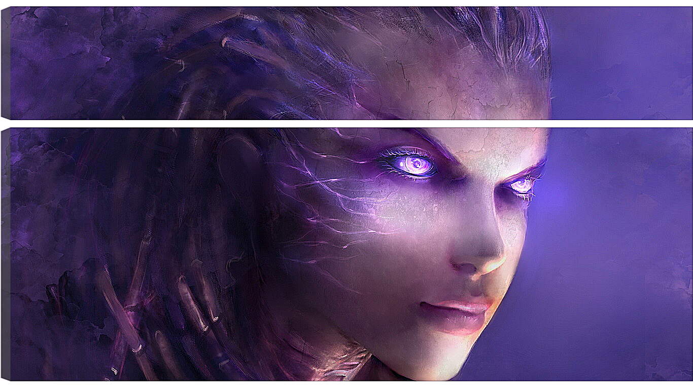 Модульная картина - StarCraft II: Heart Of The Swarm
