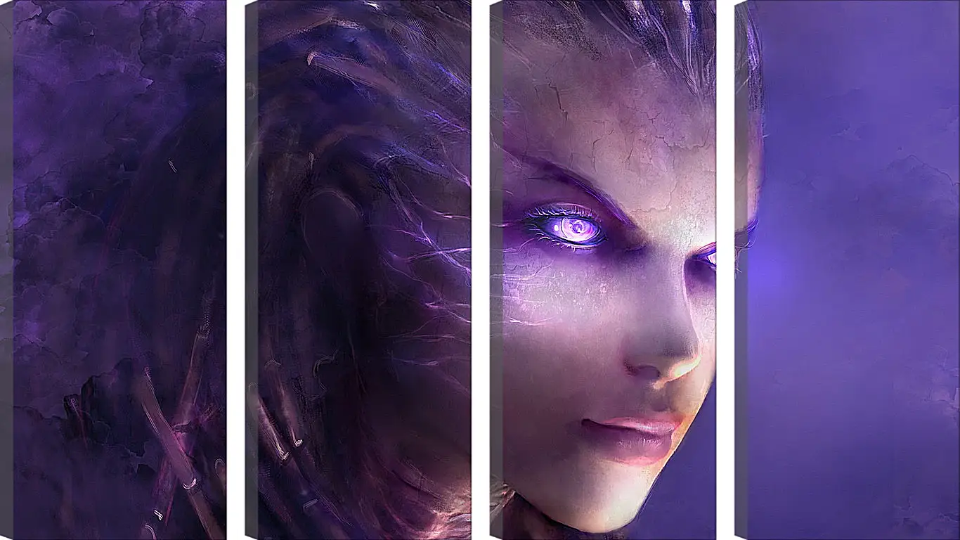 Модульная картина - StarCraft II: Heart Of The Swarm
