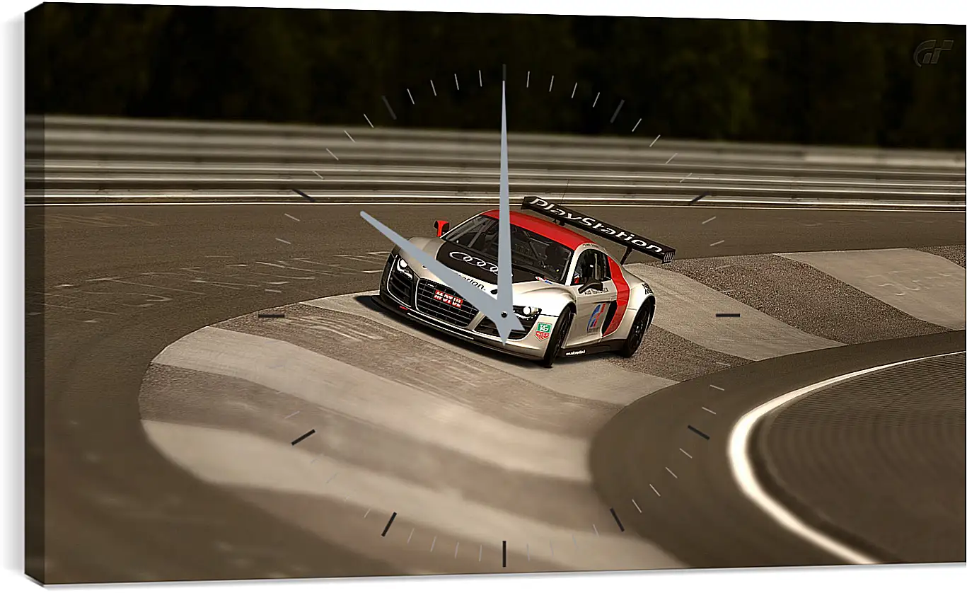 Часы картина - Gran Turismo 6
