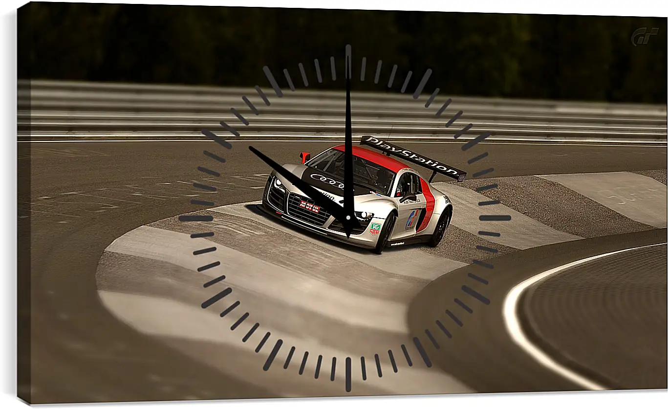 Часы картина - Gran Turismo 6
