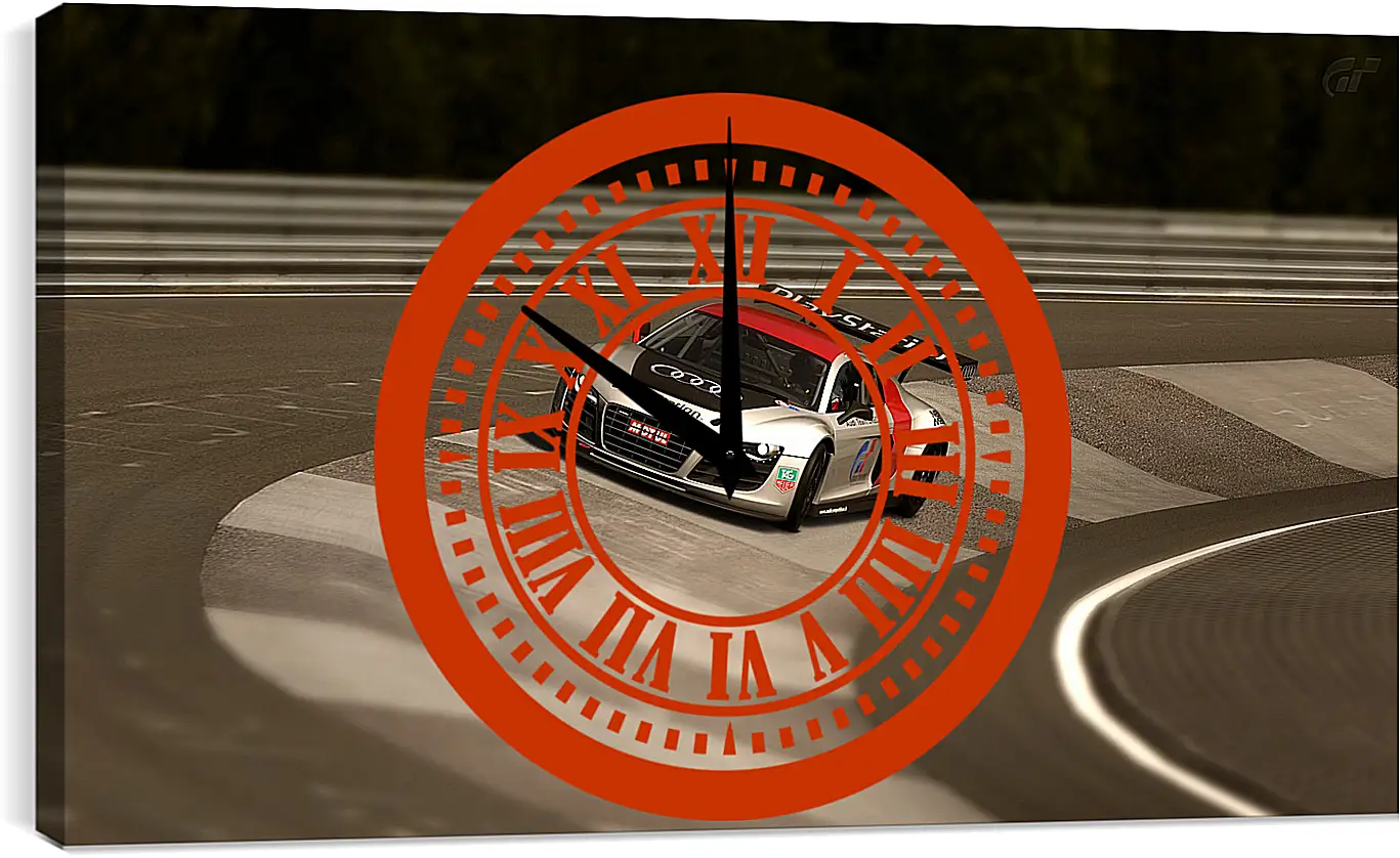Часы картина - Gran Turismo 6
