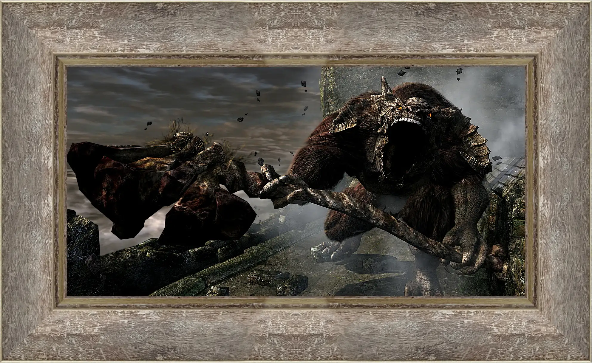 Картина в раме - Dark Souls
