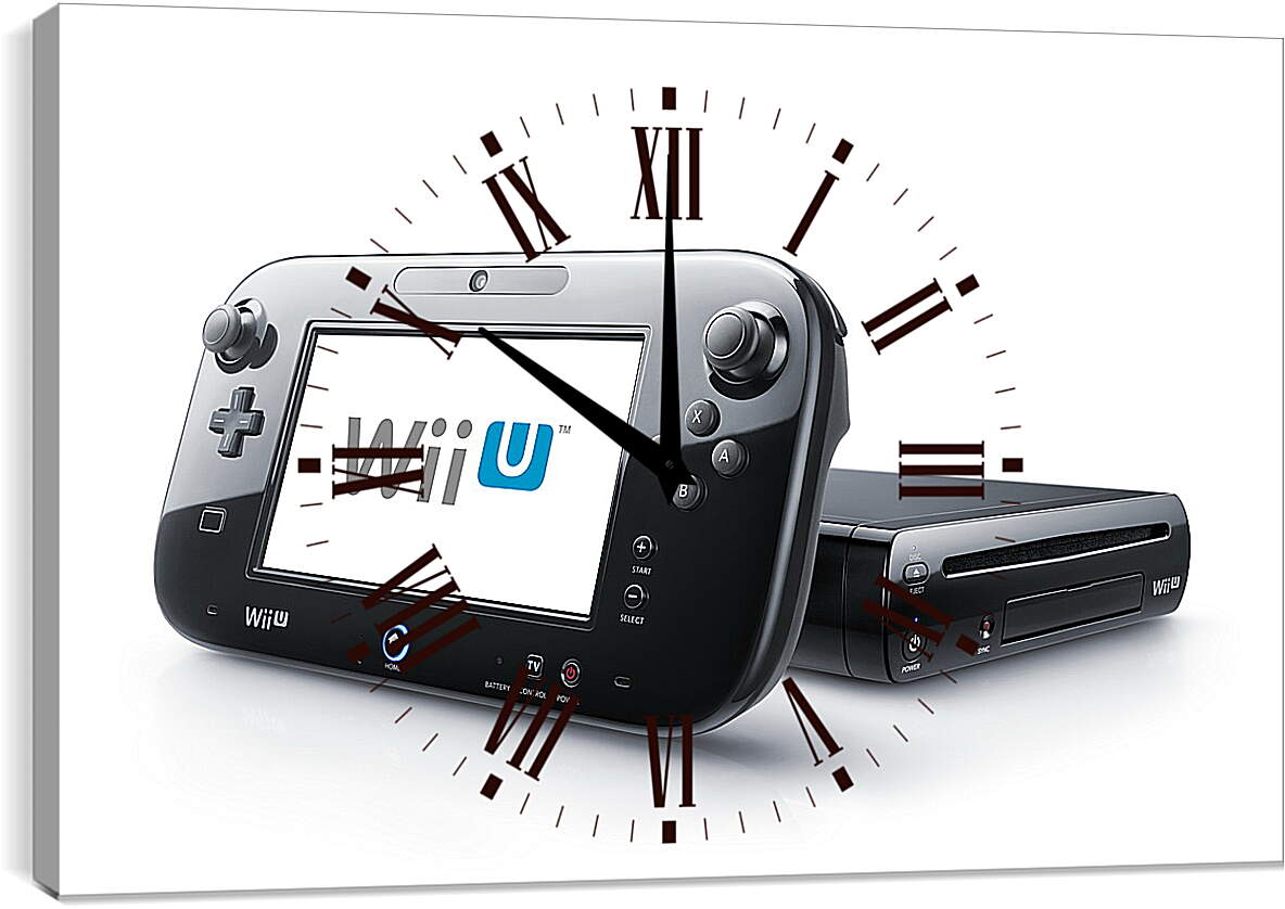 Часы картина - Nintendo Wii U
