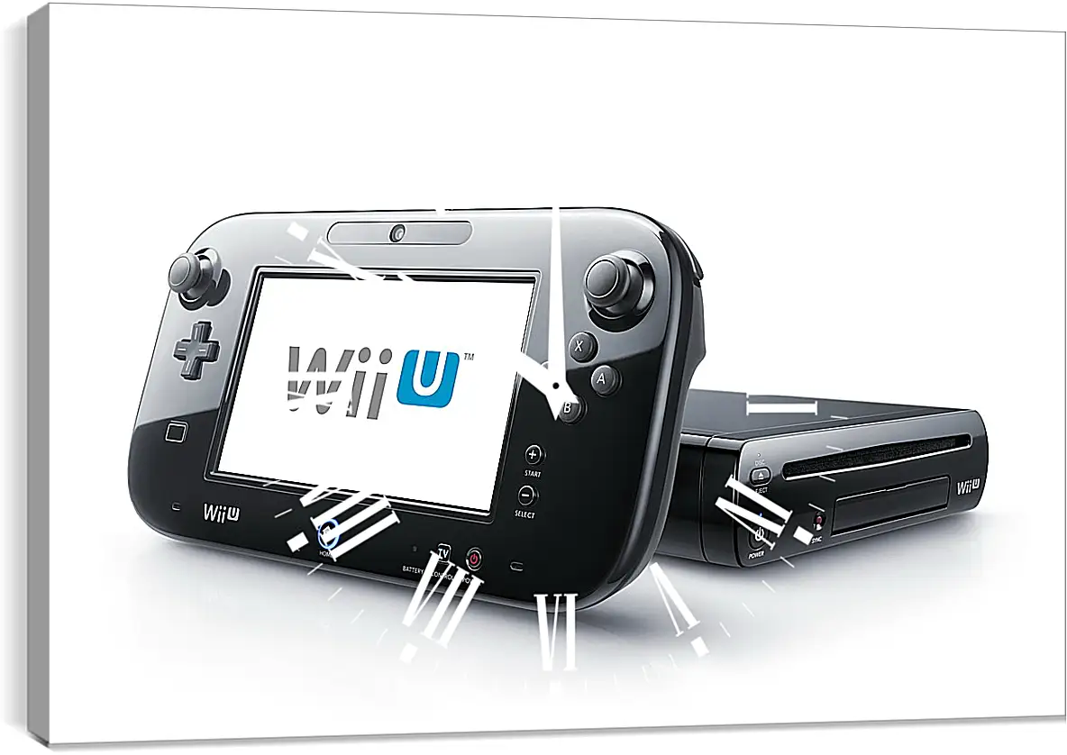 Часы картина - Nintendo Wii U
