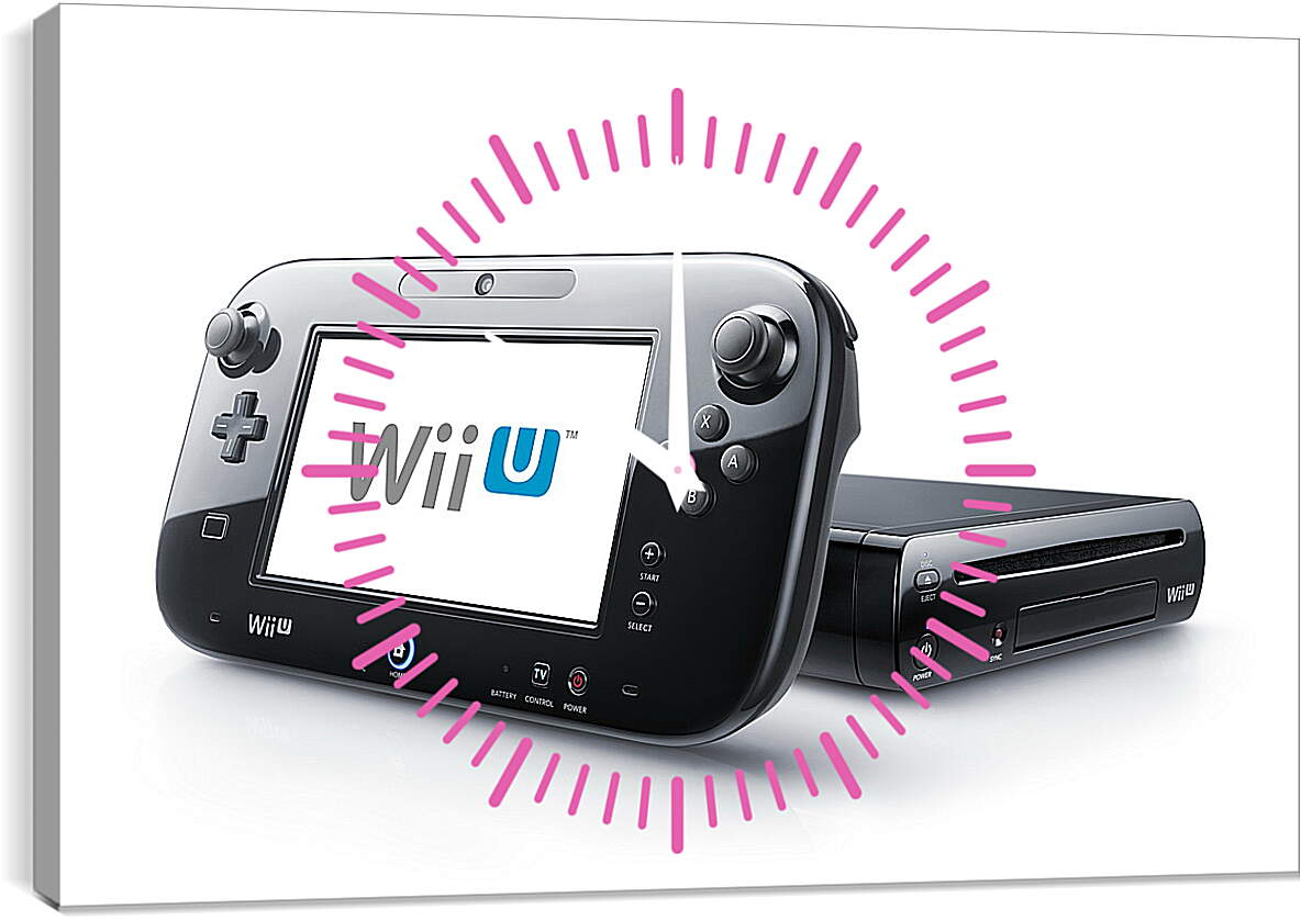 Часы картина - Nintendo Wii U
