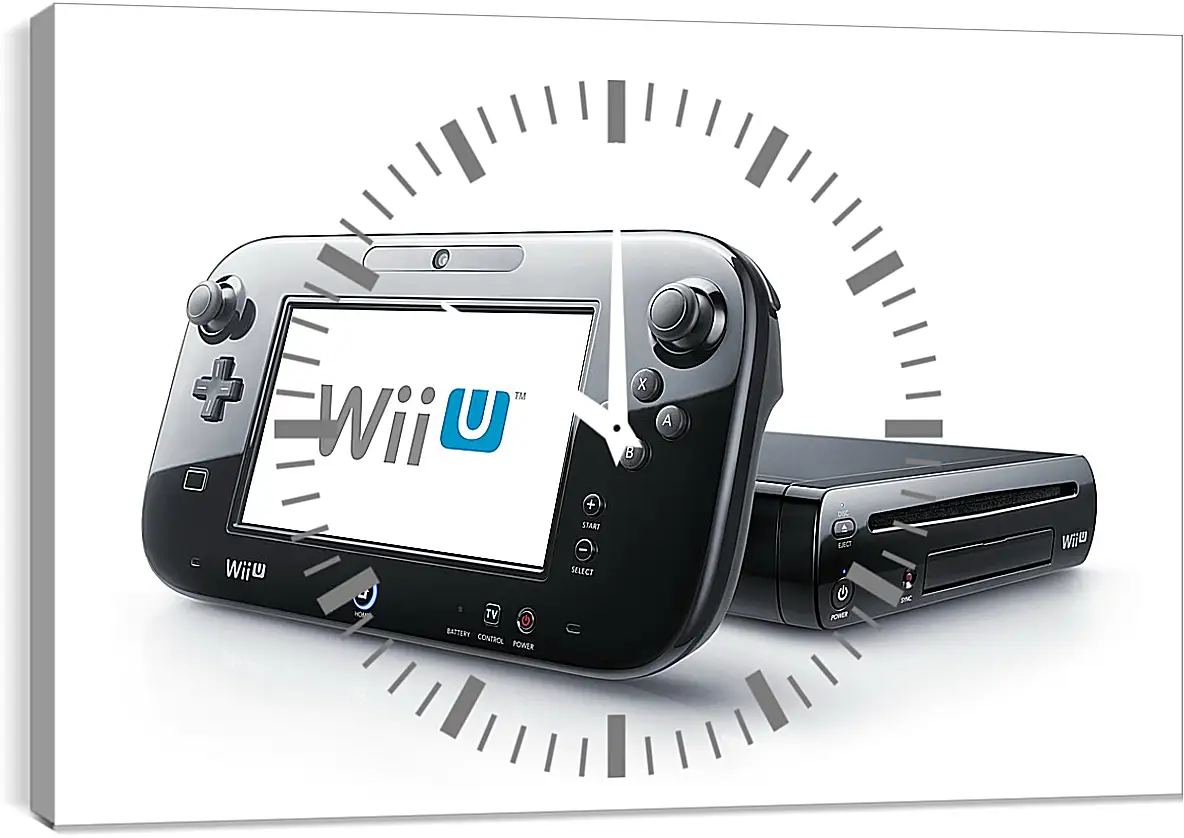 Часы картина - Nintendo Wii U
