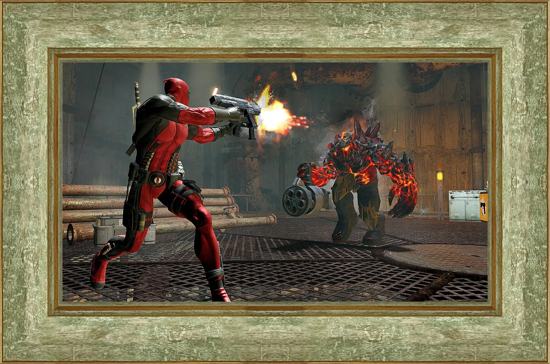 Картина в раме - Deadpool

