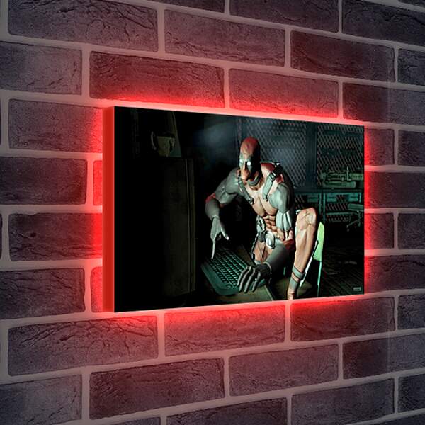Лайтбокс световая панель - Deadpool
