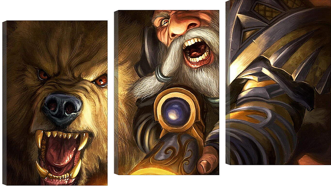 Модульная картина - World Of Warcraft