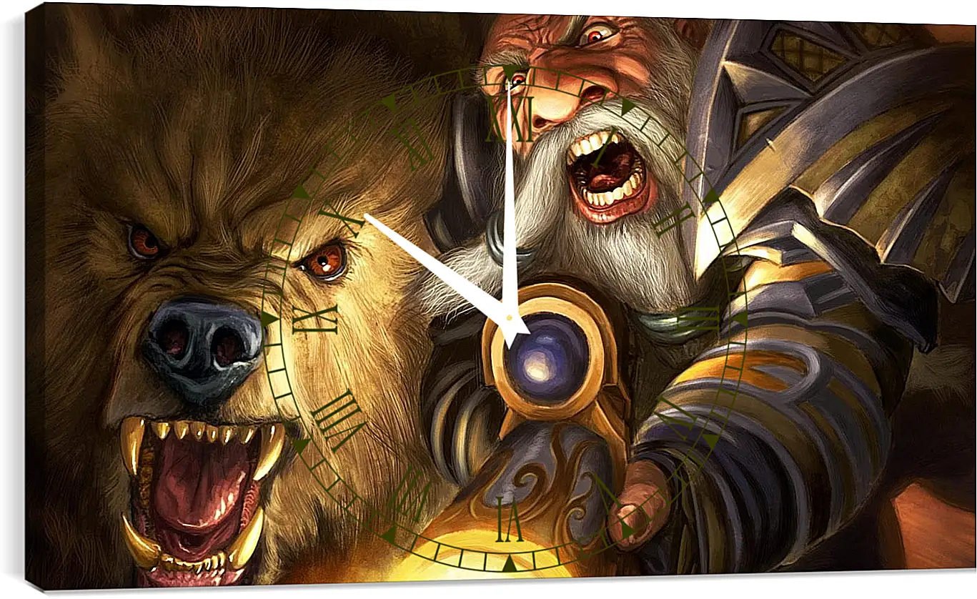 Часы картина - World Of Warcraft