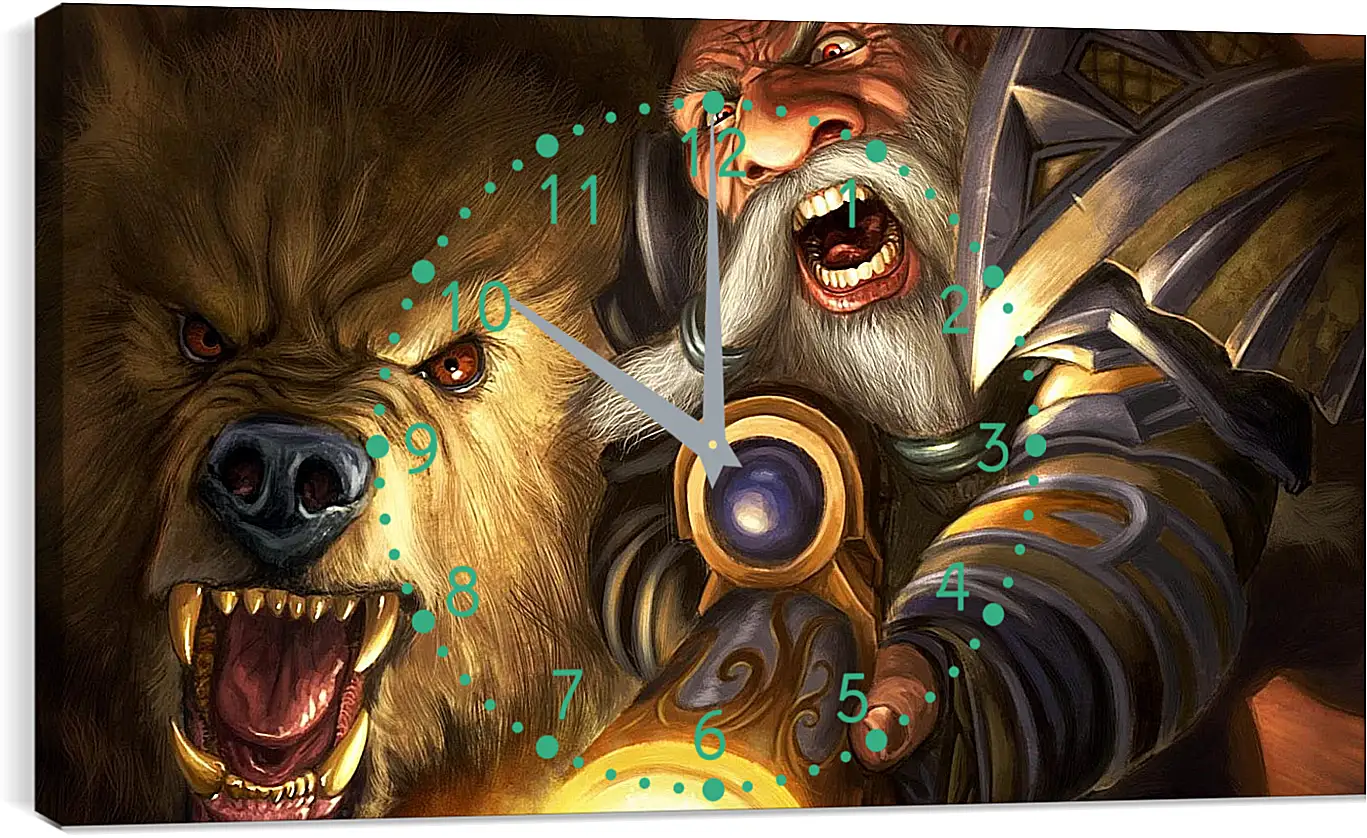 Часы картина - World Of Warcraft