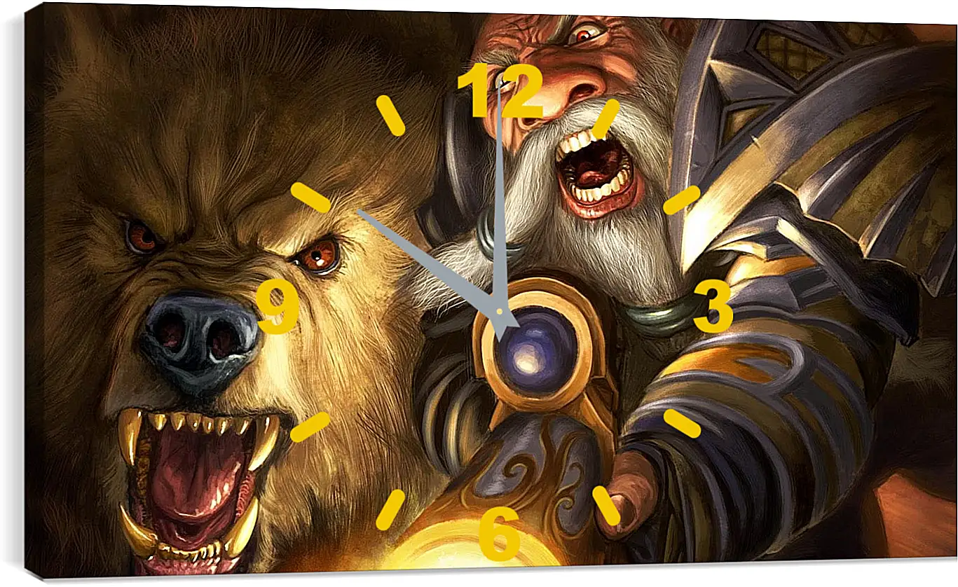 Часы картина - World Of Warcraft