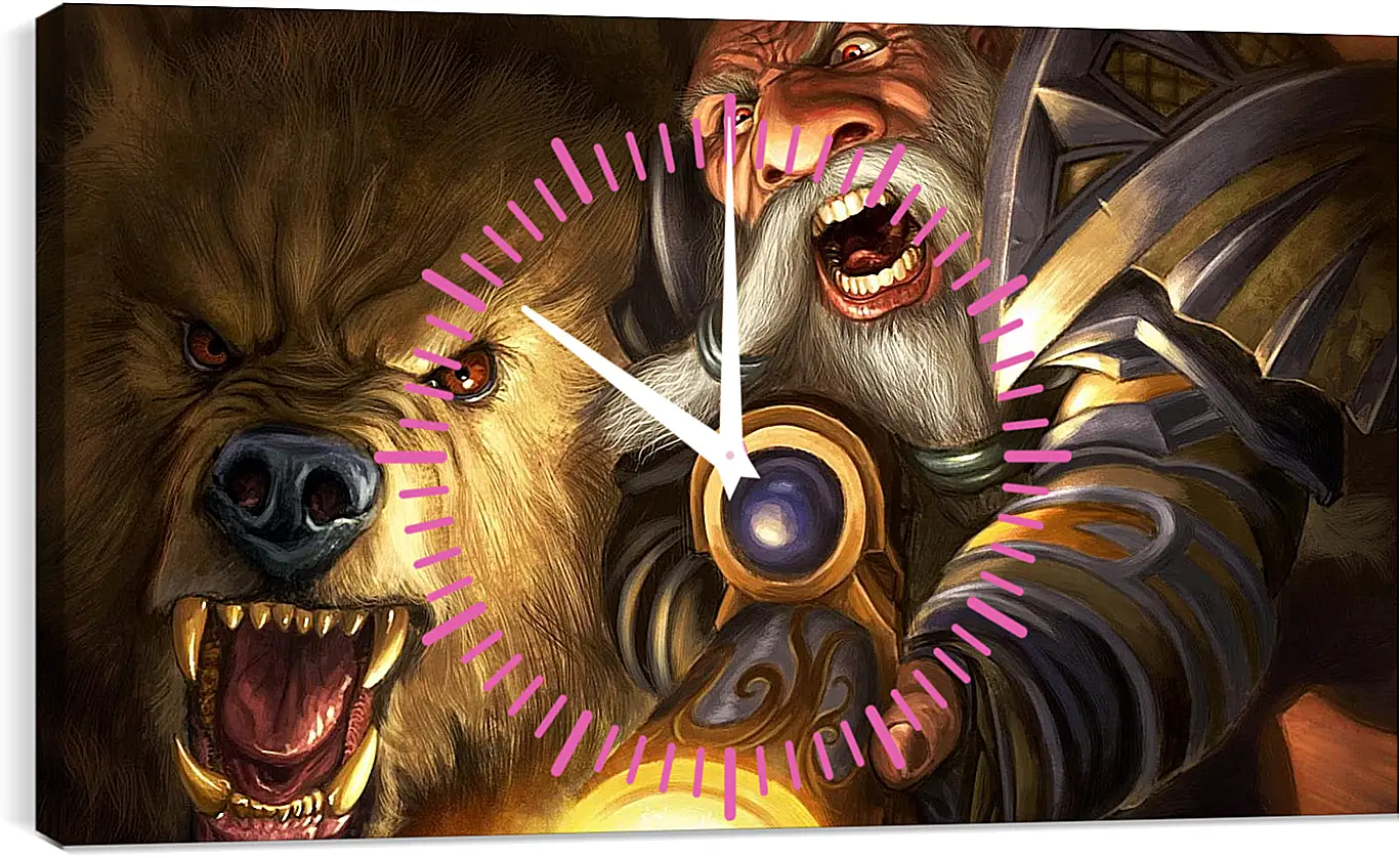 Часы картина - World Of Warcraft