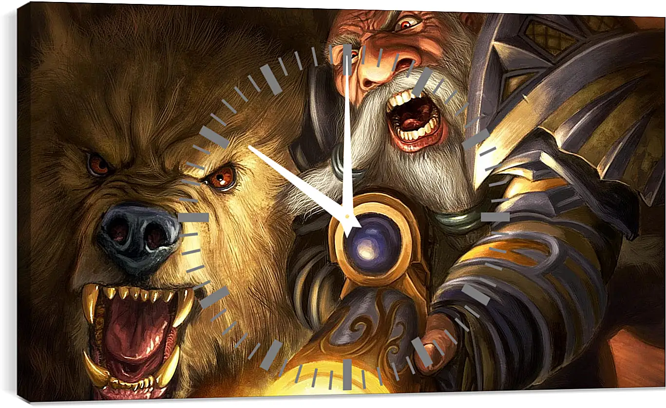 Часы картина - World Of Warcraft