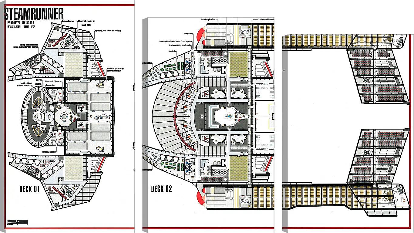 Модульная картина - Star Trek
