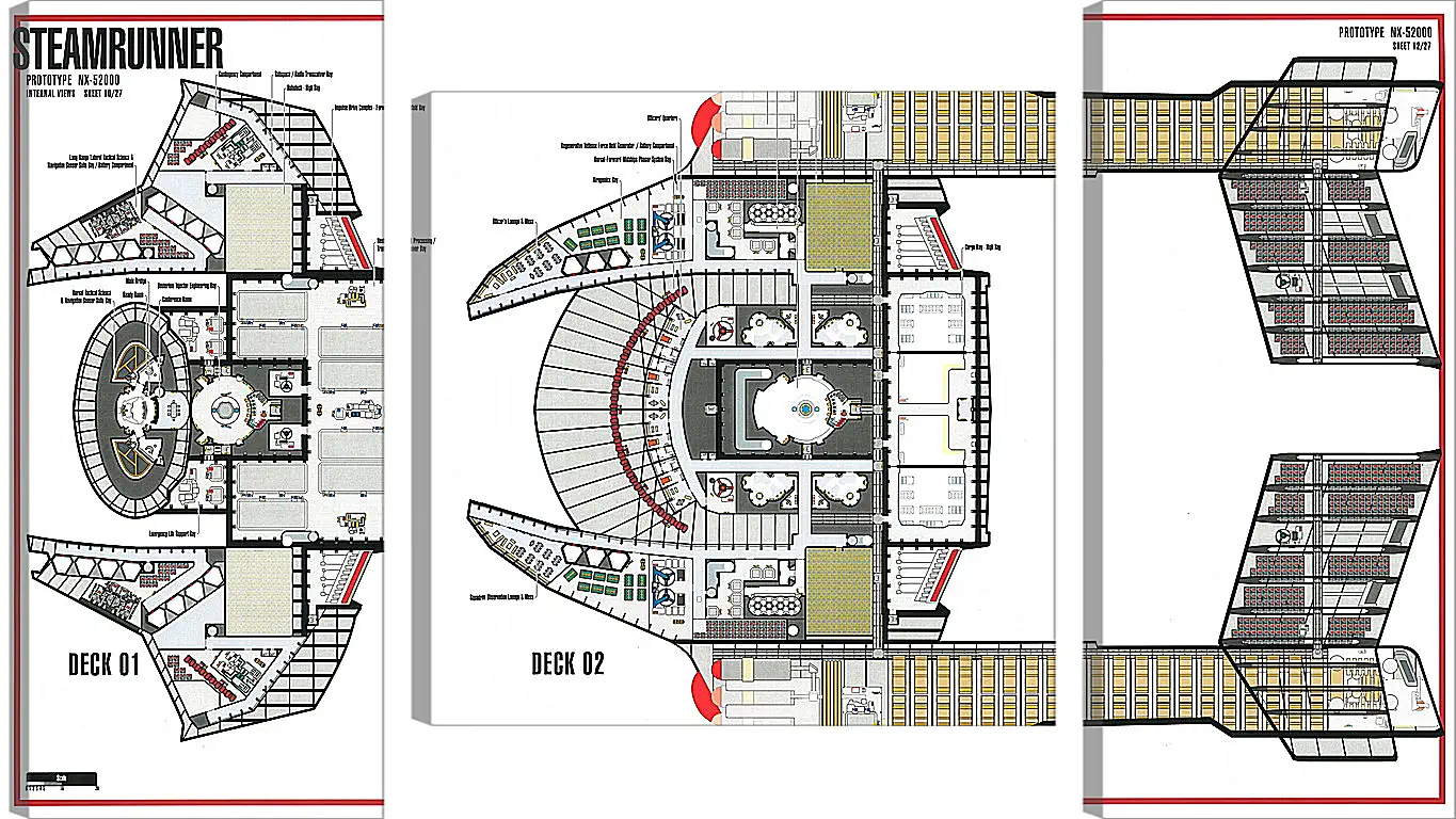 Модульная картина - Star Trek
