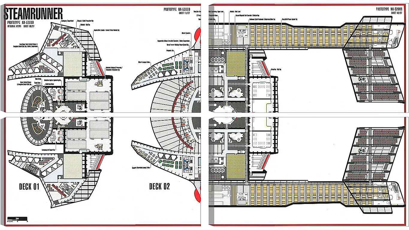 Модульная картина - Star Trek
