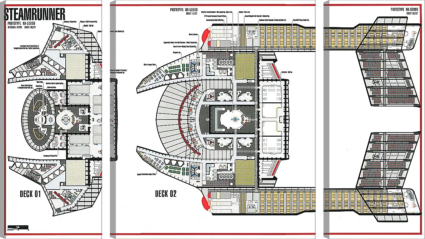 Модульная картина - Star Trek
