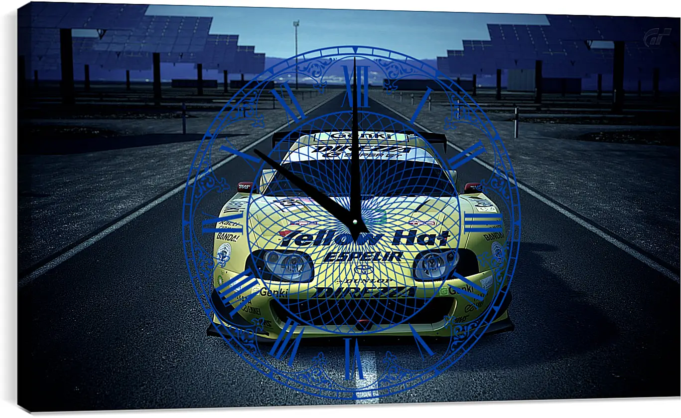 Часы картина - Gran Turismo 6
