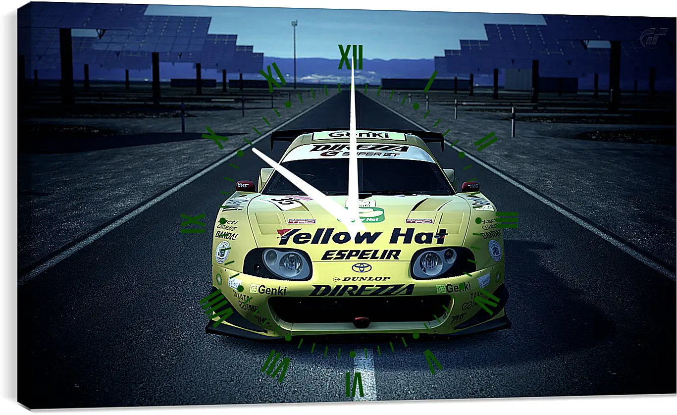 Часы картина - Gran Turismo 6
