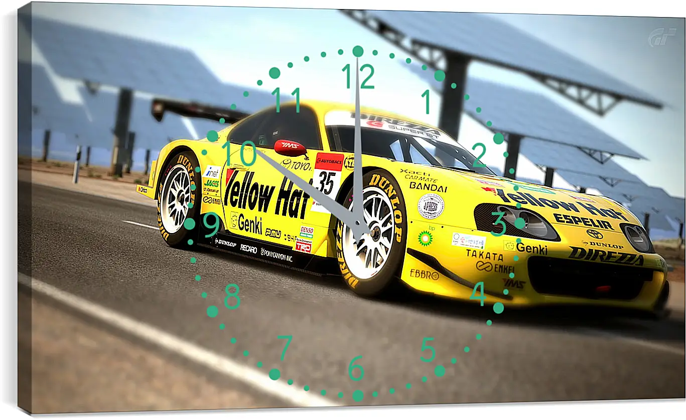Часы картина - Gran Turismo 6
