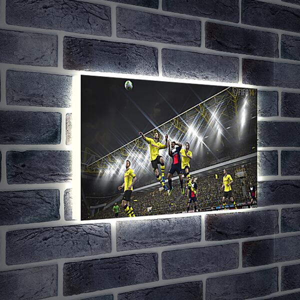 Лайтбокс световая панель - FIFA 14
